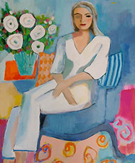 Figure Painting by artist Jennifer Rocco Stone