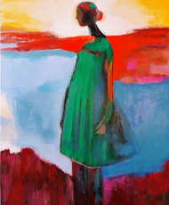 Fine Figurative Painting by Jennifer Rocco Stone