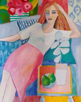 Figurative Fine Art Painting by Bluffton, SC artist Jennifer Rocco Stone