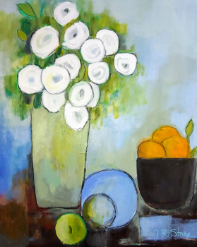 Still Life Fine Art Painting by Bluffton, SC artist Jennifer Rocco Stone