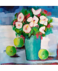 acrylic paintings on canvas by Bluffton, SC artist Jennifer Rocco Stone