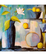 still life paintings by Jennifer Rocco Stone